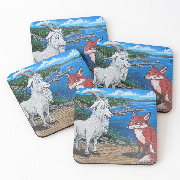 Item preview, CRISCO teaches Cayenne the Fox a lesson  designed and sold by Matt Starr Fine Art .