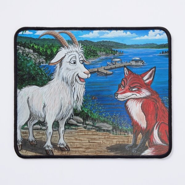 Item preview, CRISCO teaches Cayenne the Fox a lesson designed and sold by Matt Starr Fine Art .