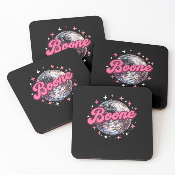 Item preview, Boone Disco Ball Pink Retro Fan Design designed and sold by nojany.
