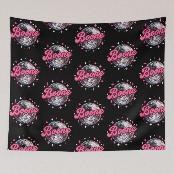 Item preview, Boone Disco Ball Pink Retro Fan Design designed and sold by nojany.