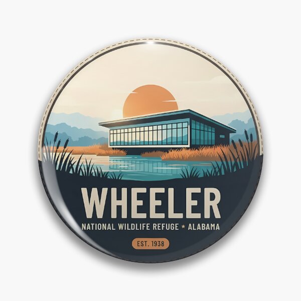 Item preview, Wheeler National Wildfire Refuge Alabama designed and sold by DetourDgn.