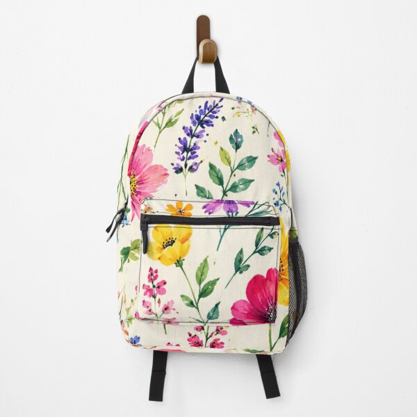 Item preview, Watercolor Wildflower Pattern – Spring Floral Print – Botanical Watercolor Design – Cottage Floral Gift – Colorful Meadow Flower Art designed and sold by @SHINTOSARTSTORE.