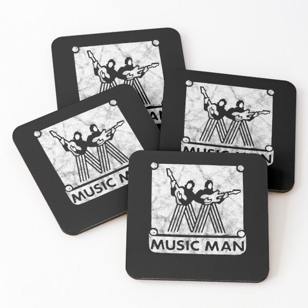 Item preview, music man logo (for dark products) designed and sold by Chanchal34.