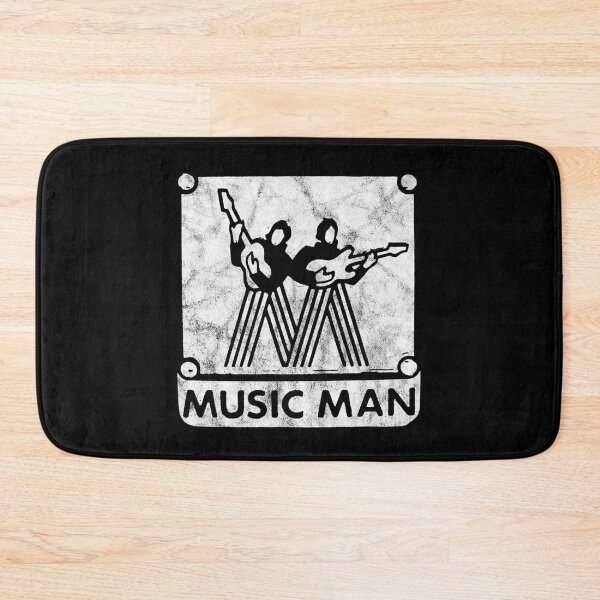 Item preview, music man logo (for dark products) designed and sold by Chanchal34.