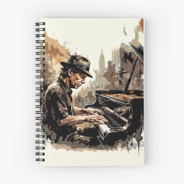 Item preview, Chick Corea Watercolor Jazz Piano Portrait designed and sold by Neo21Studio.