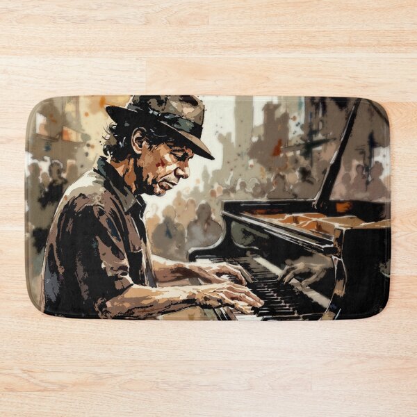Item preview, Chick Corea Watercolor Jazz Piano Portrait designed and sold by Neo21Studio.