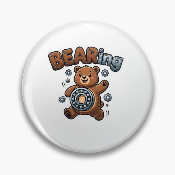 Item preview, BEARing Funny Mechanical Bear Sticker Souvenir Summer Edition designed and sold by Imaginarium of Chaos falcon88 .