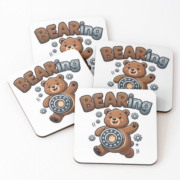 Item preview, BEARing Funny Mechanical Bear Sticker Souvenir Summer Edition designed and sold by Imaginarium of Chaos falcon88 .