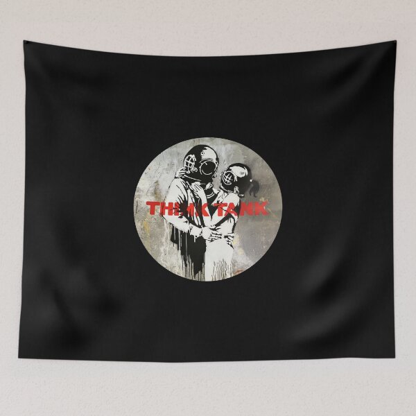 Item preview, THINK TANK - BLUR - UNIQUE RARE ORIGINAL TSHIRT STICKER designed and sold by SentientGallery.