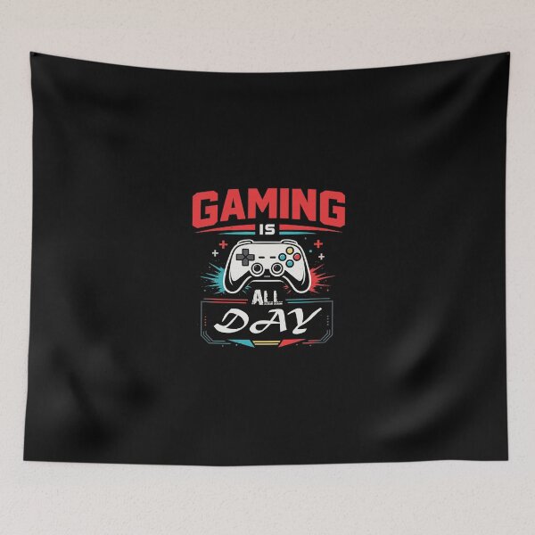 Item preview, Gaming All Day T-Shirt – Minimal Gamer Tee, Video Game Controller Shirt, Clean Gaming Design, Esports Casual Tee designed and sold by Artimax-Studio.