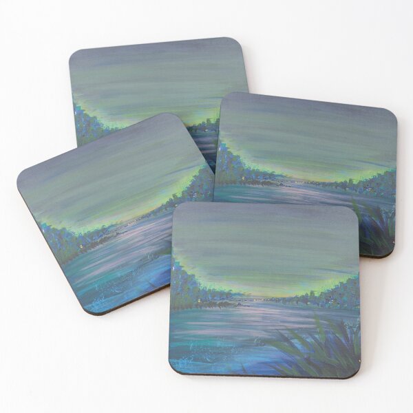 Item preview, Abstract lagoon designed and sold by JoLloyd7.
