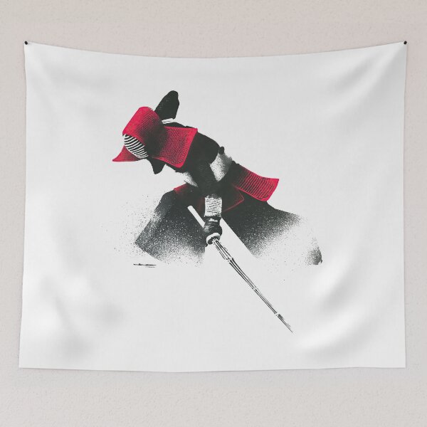 Item preview, Sacred Kendo Practitioner Downward Strike Stencil Legacy designed and sold by EdvvinStudios.