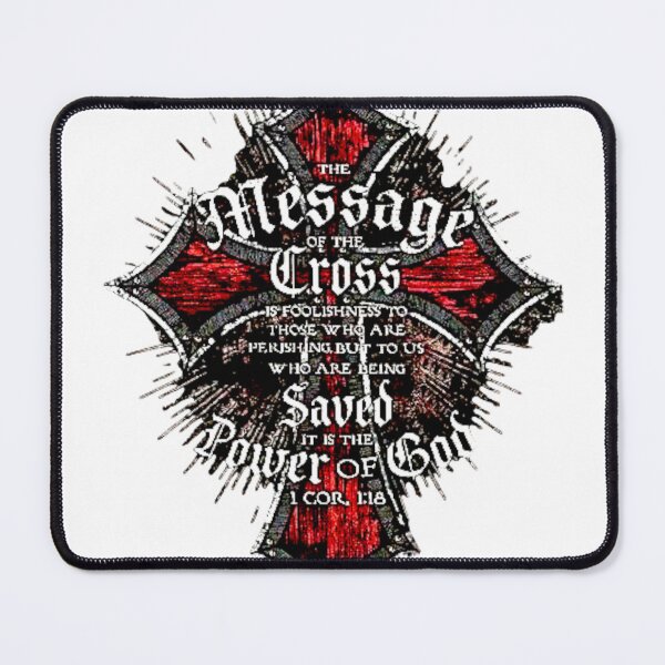 Item preview, The Message of the Cross Christian Tee designed and sold by BaddieNz.