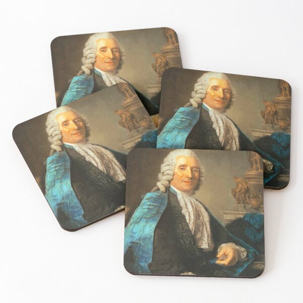 Item preview, Portrait of the Sculptor Jean-Baptiste Pigalle by Marie-Suzanne Giroust Roslin (1770) designed and sold by Vernissage-dart.