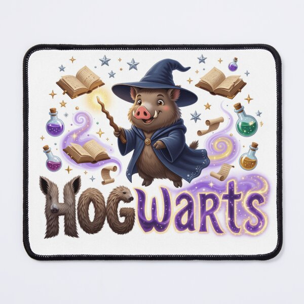 Item preview, HOGwarts Magic Boar Wordplay Sticker Souvenir Summer Edition designed and sold by Imaginarium of Chaos falcon88 .