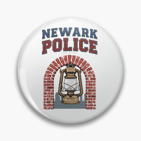 Item preview, Newark Police Vintage Badge T-Shirt, Newark Police Officer Gift, Law Enforcement Graphic Tee designed and sold by pawsome purrfect.