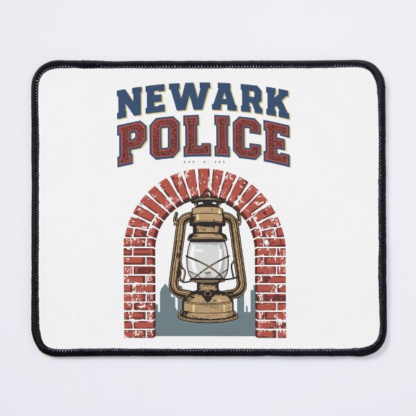 Item preview, Newark Police Vintage Badge T-Shirt, Newark Police Officer Gift, Law Enforcement Graphic Tee designed and sold by pawsome purrfect.