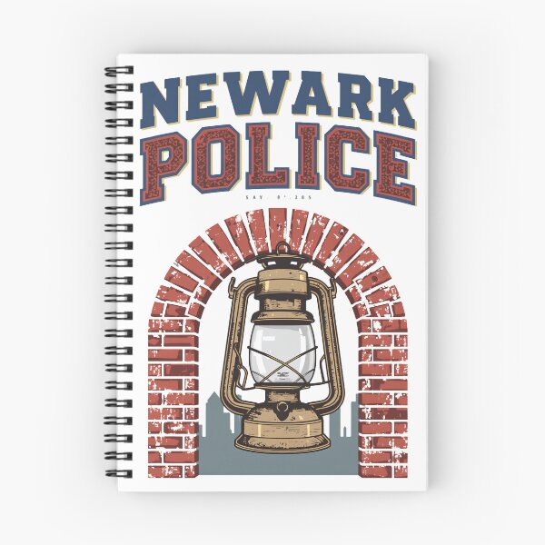 Item preview, Newark Police Vintage Badge T-Shirt, Newark Police Officer Gift, Law Enforcement Graphic Tee designed and sold by pawsome purrfect.