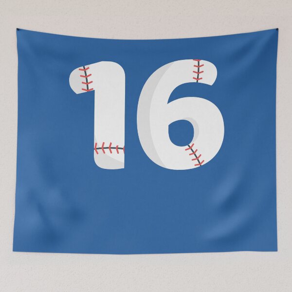 Item preview, Number 16 Baseball #16 designed and sold by melsens.