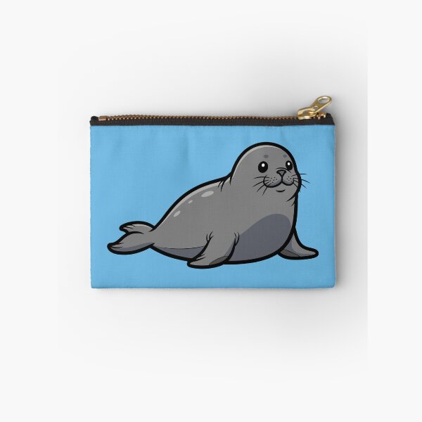 Item preview, Cute Baby Seal Cartoon Kawaii Ocean Animal Art designed and sold by SolutionsArt.