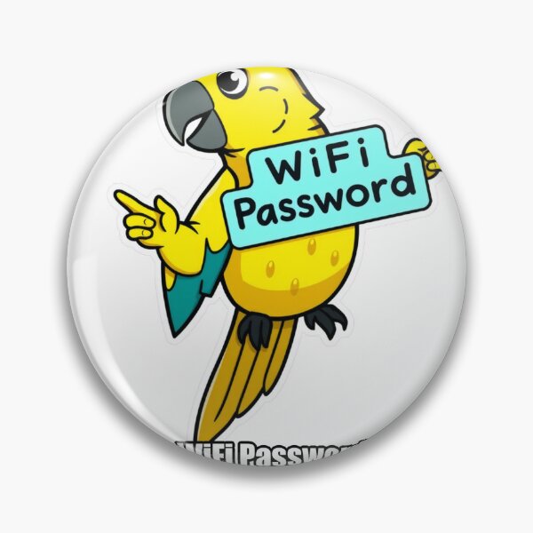 Item preview, Parrot - Knows The WiFi Password Sharing It - Funny Parrot Gift designed and sold by pawdrops.
