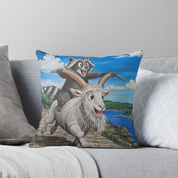 Item preview, CRISCO gives Popcorn the Raccoon a wild ride  designed and sold by Matt Starr Fine Art .