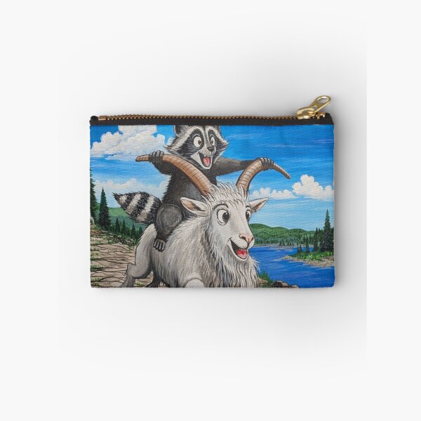 Item preview, CRISCO gives Popcorn the Raccoon a wild ride  designed and sold by Matt Starr Fine Art .