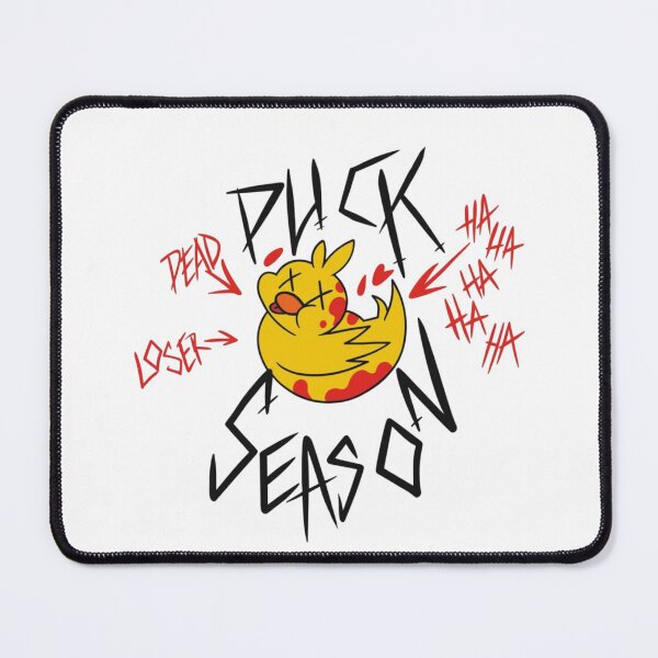Item preview, King of Hell Duck Season Funny Cartoon Design designed and sold by CosmicFna.