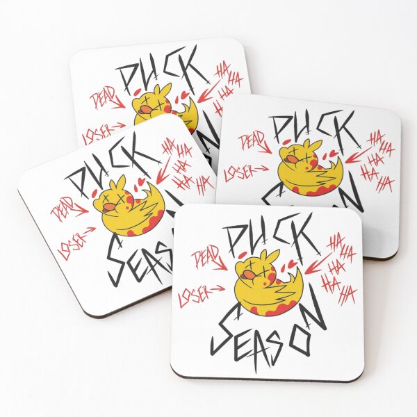 Item preview, King of Hell Duck Season Funny Cartoon Design designed and sold by CosmicFna.
