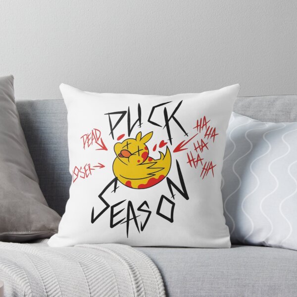 Item preview, King of Hell Duck Season Funny Cartoon Design designed and sold by CosmicFna.