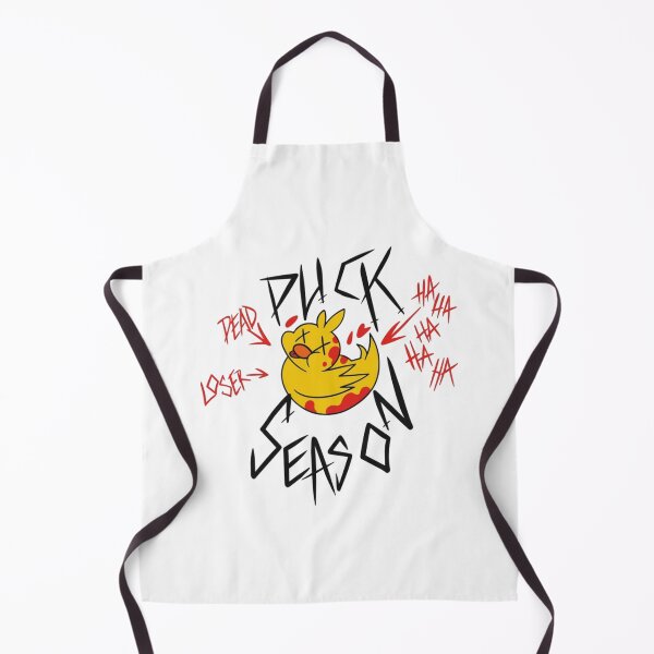 Item preview, King of Hell Duck Season Funny Cartoon Design designed and sold by CosmicFna.
