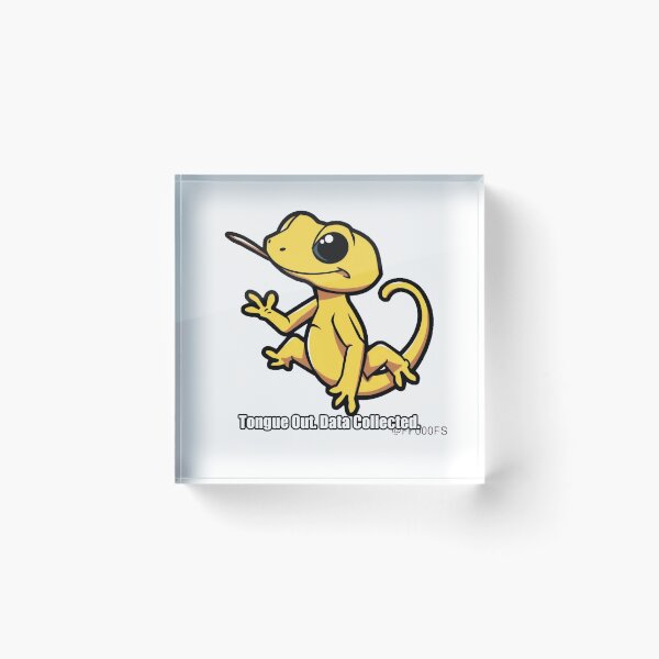 Item preview, Gecko - Tongue Out Data Collected - Funny Gecko Gift designed and sold by pawdrops.