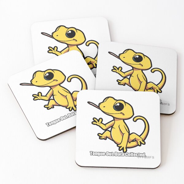 Item preview, Gecko - Tongue Out Data Collected - Funny Gecko Gift designed and sold by pawdrops.
