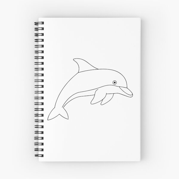 Artikelvorschau, Delfin Freundlich 2 Line Art Geschenk entworfen und verkauft von OneLine Studio.