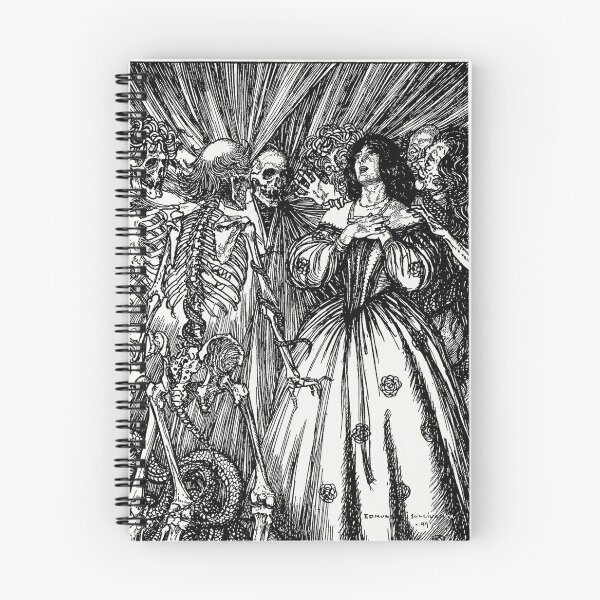 Item preview, Edmund Joseph Sullivan Illustration from A dream of fair women & other poems by Alfred Lord Tennyson designed and sold by Vintage Designs +.