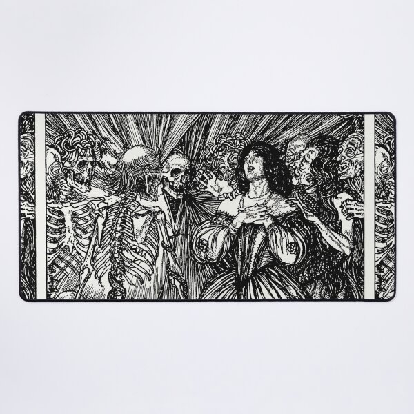 Item preview, Edmund Joseph Sullivan Illustration from A dream of fair women & other poems by Alfred Lord Tennyson designed and sold by Vintage Designs +.