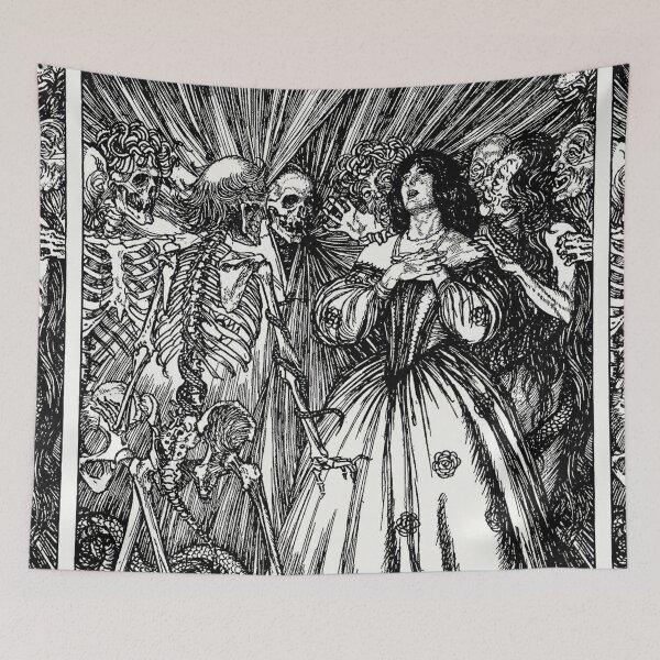 Item preview, Edmund Joseph Sullivan Illustration from A dream of fair women & other poems by Alfred Lord Tennyson designed and sold by Vintage Designs +.
