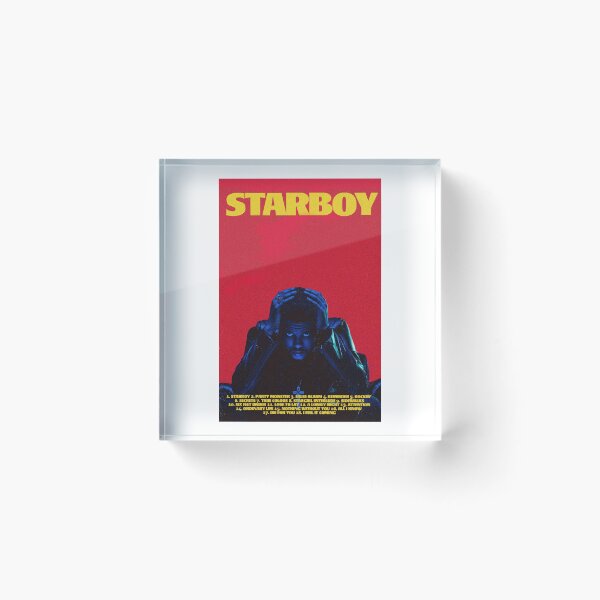 Item preview, Starboy Cover Album weekend Poster designed and sold by njubehr.