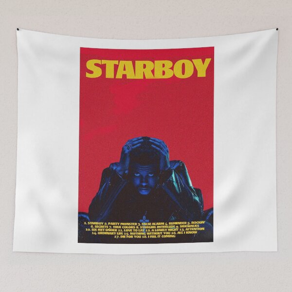 Item preview, Starboy Cover Album weekend Poster designed and sold by njubehr.