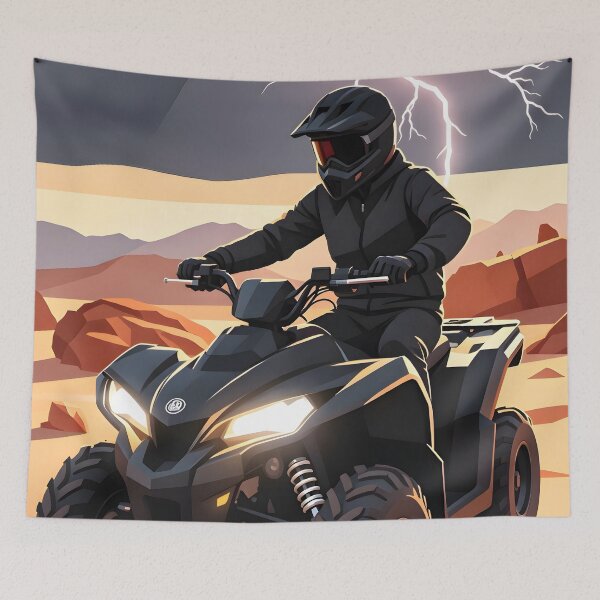 Item preview, ATV Adventure Club | Retro Off-Road Vintage T-Shirt Design designed and sold by Spirit of Siam.