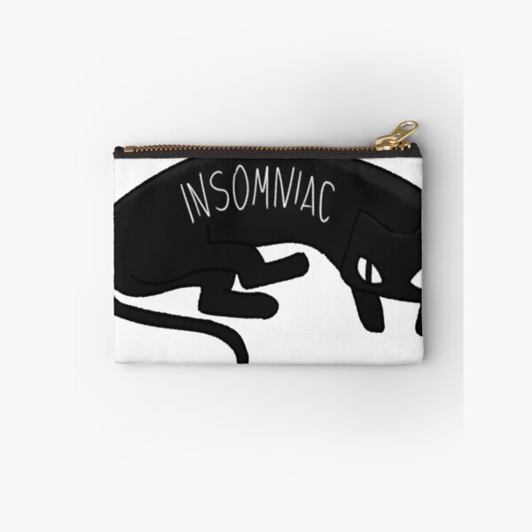 Item preview, Insomniac Black Cat Dark Sleepless Art designed and sold by XanDuriCatcute.