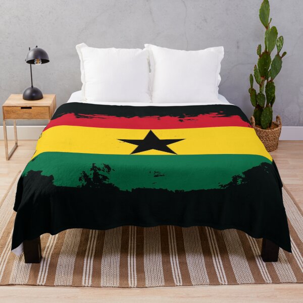 Item preview, Ghana National Flag | Distressed Grunge designed and sold by MammothArt.