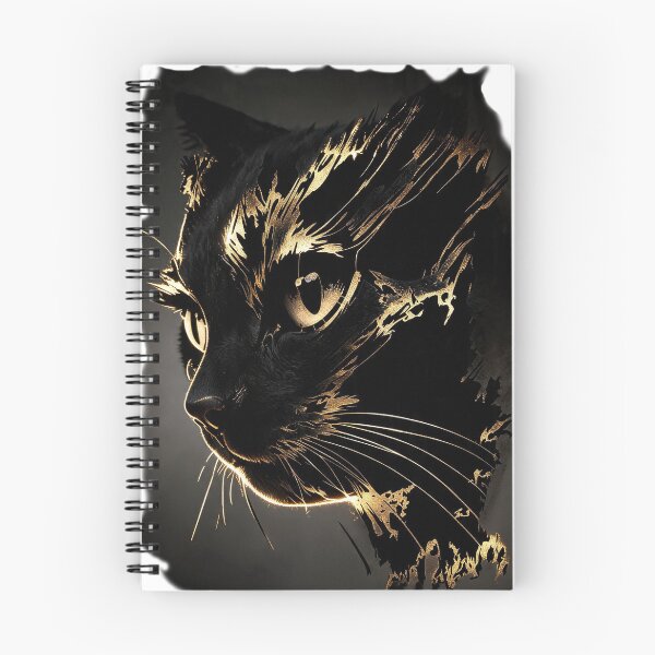Item preview, Golden Shadow Cat designed and sold by TitiaDesign.