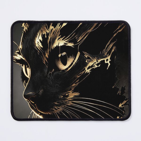 Item preview, Golden Shadow Cat designed and sold by TitiaDesign.