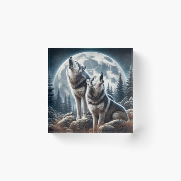 Item preview, The wolf's howl designed and sold by ZeusGallery.