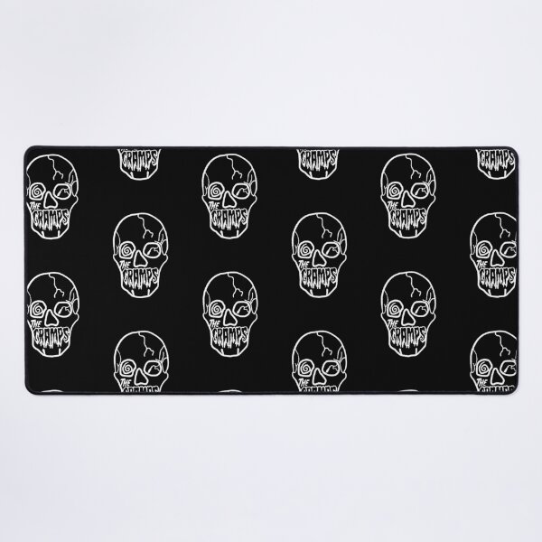 Item preview, The Cramps Psychobilly Skull Vintage Logo designed and sold by ProfDarenMur.