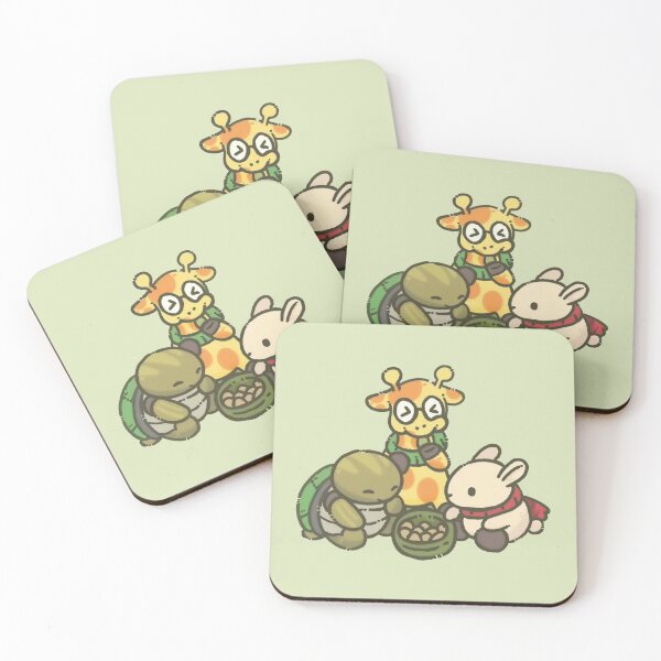 Item preview, Tsuki Rabbit Picnic Sticker – Cozy Kawaii Gamer Art designed and sold by · GAMING SOUL ·.
