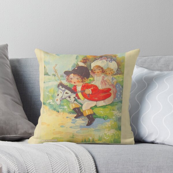 Item preview, Children Playing Horseback by Agnes Richardson (c.1910)  designed and sold by Vernissage-dart.