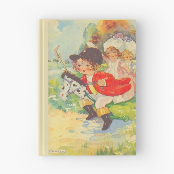 Item preview, Children Playing Horseback by Agnes Richardson (c.1910)  designed and sold by Vernissage-dart.