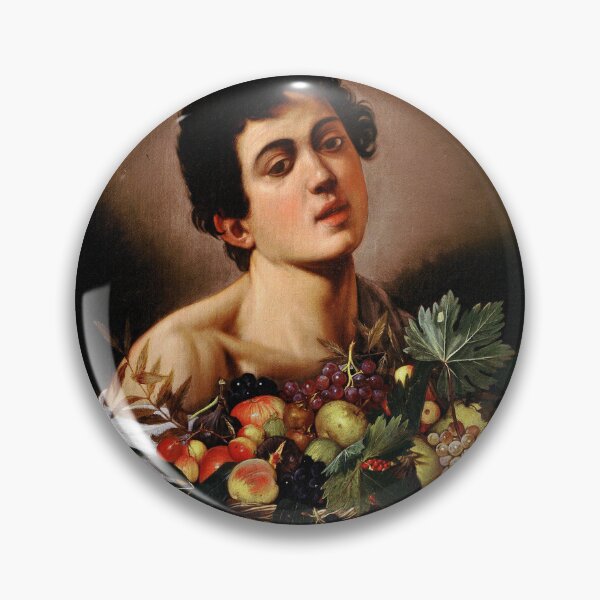 Item preview, Boy with a Basket of Fruit - Caravaggio (1593) designed and sold by Vintage Designs +.